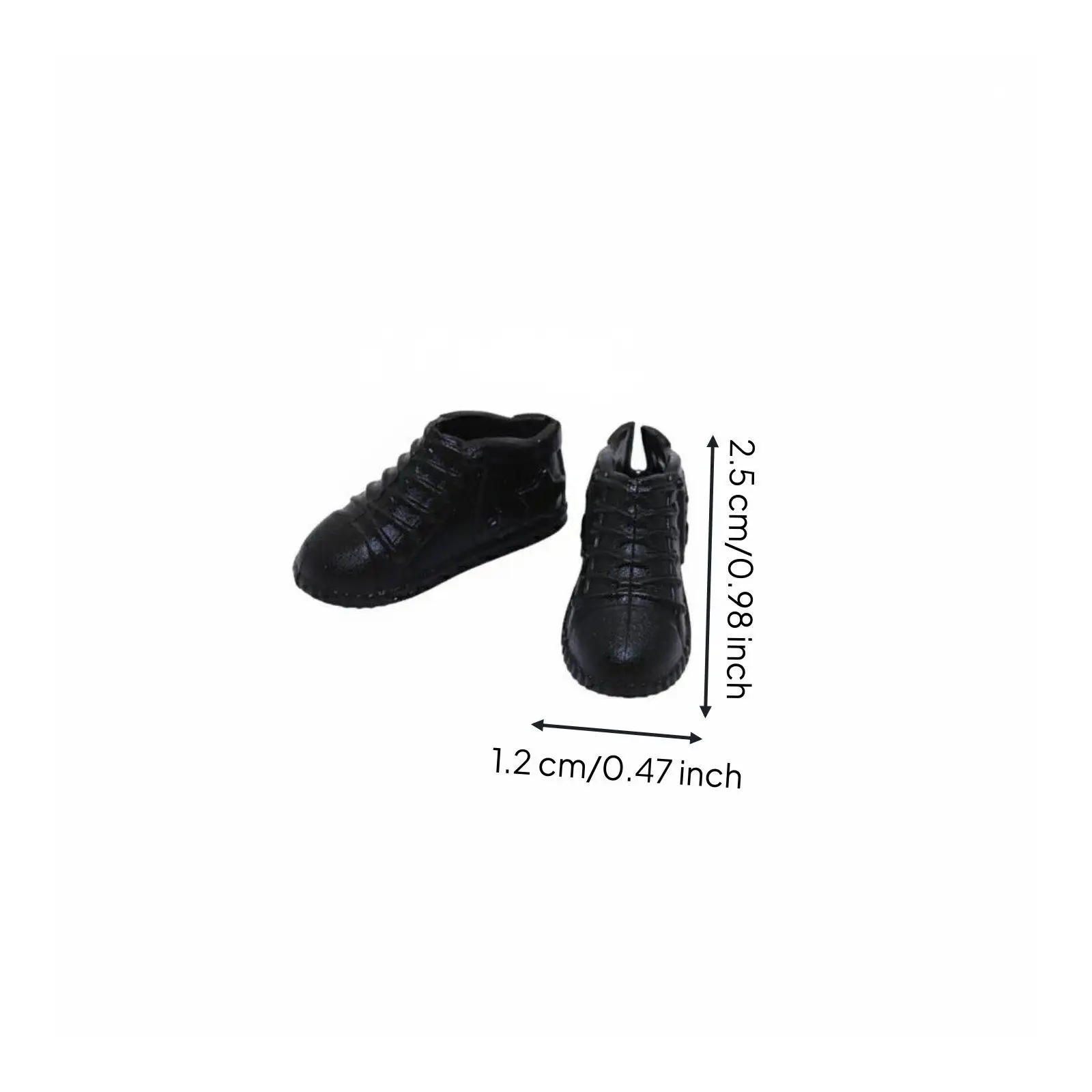 Plastic Doll Footwear Mini Athletic Sneakers Durable 1 12 Scale Accessories Ob11 Shoes for Obitsu 11 Action