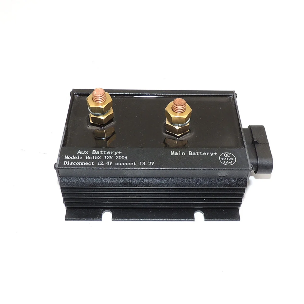 

Factory Price Intelligent Dual Battery Isolator 12v 200A for Car caravan Lithium Battery and Lead Acid Battery.