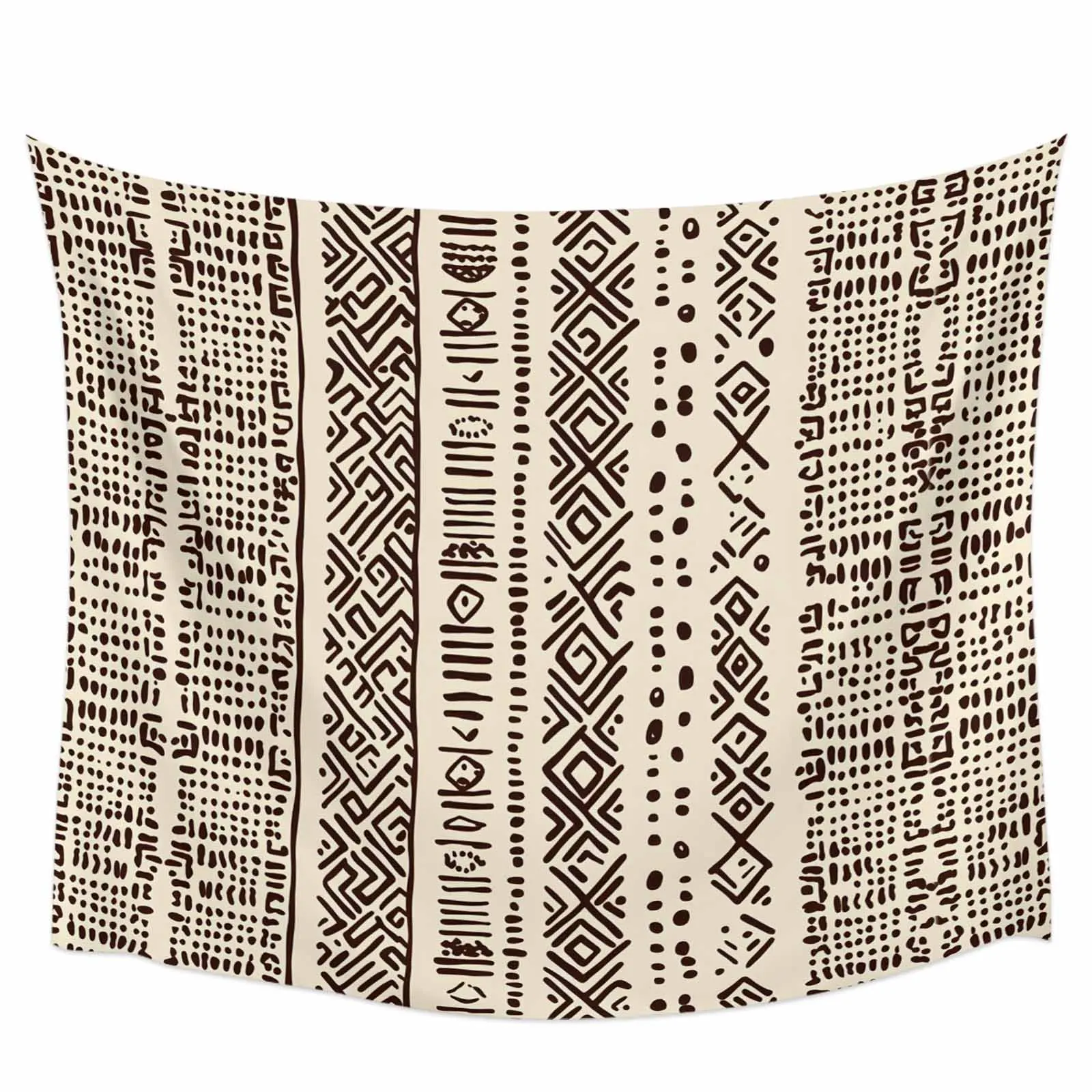 

Vintage Bohemian Lines Tapestry Wall Hanging Custom Boho Decoration Wall Tapestry Home Decor Hanging Cloth