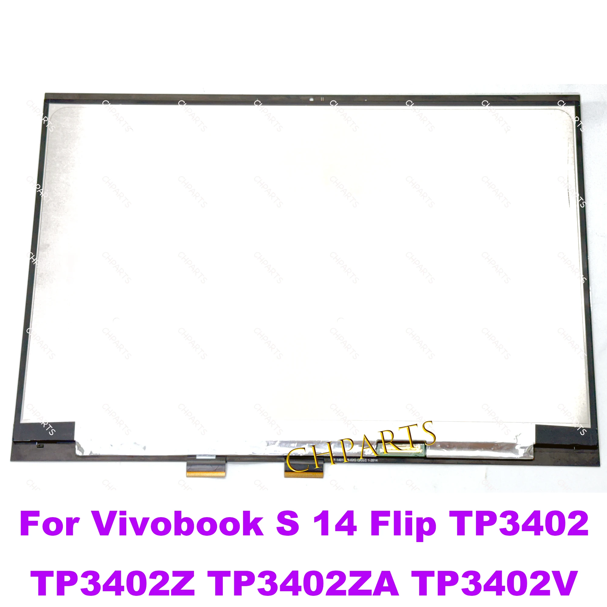 

14" Laptop LCD Touch Screen For ASUS Vivobook S 14 Flip TP3402 TP3402v TP3402va TP3402z TP3402za Digitizer Assembly Replacement