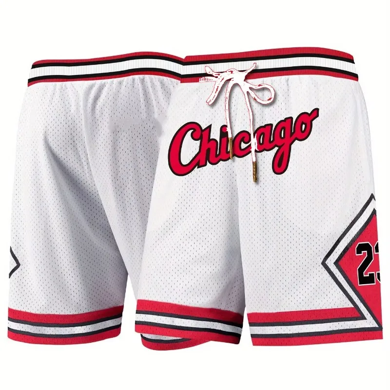 Child's Basketball Pants Athletic Court Shorts Elastic Y2K Oversized Casual Quick Drying Shorts Suitable for Daily Fitness Moto