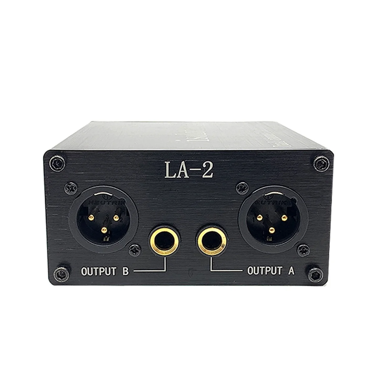 

Audio Signal Isolator 6.35 XLR Head Mixer Audio Current Acoustic Noise Filter Remover LA-2