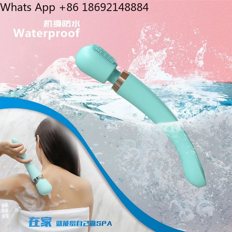 

Electric silicone bath brush, charging, waterproof, rubbing back, bathing, bathing massage brush, fully automatic charging type