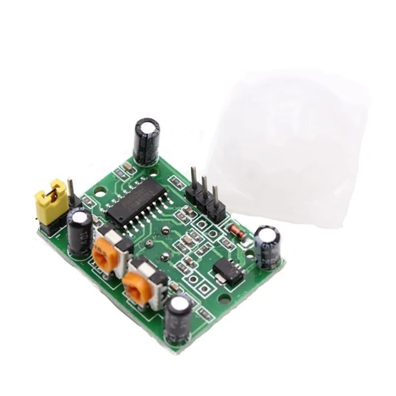 HC-SR501 HC-SR505 AM312 Einstellen IR Pyroelektrische Infrarot Mini PIR module Motion Sensor Detektor Modul Halterung für arduino – Detail 4