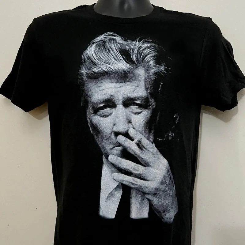 David Lynch Classic Retro Movie Film Cinema T-shirt Graphic Short Sleeve Shirt Unisex Men Women Summer Crew Neck Cotton Tee