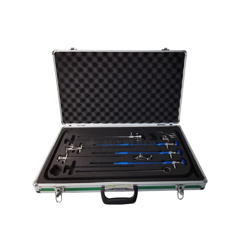 SY-P004 Best Price Urology Surgical Instrument Set 0/30/70 Degree Cystoscopy Rigid Cystoscope Set