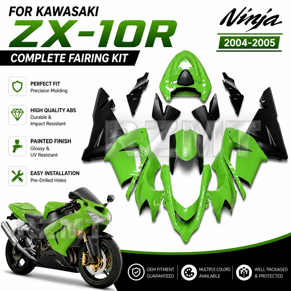 Kawasaki zx10r 04 05 plastic-AliExpress