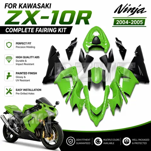 VITCIK (フェアリングキット 対応車種 ZX-10R ZX10R Ninja 2004 2005