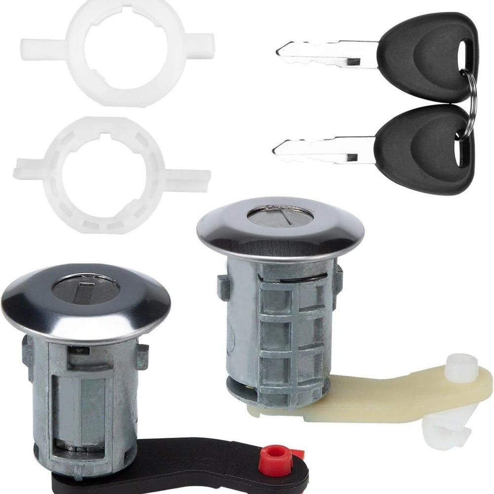 Smooth Locking Experience Lock Mechanism 10*7*5cm Car Door Cylinder Robust Material Build Anti-theft Protection