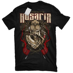 Polska Husaria Polish Cavalry Winged Husar T-Shirt 100% Cotton O-Neck Short Sleeve Casual Mens T-shirt Size S-3XL