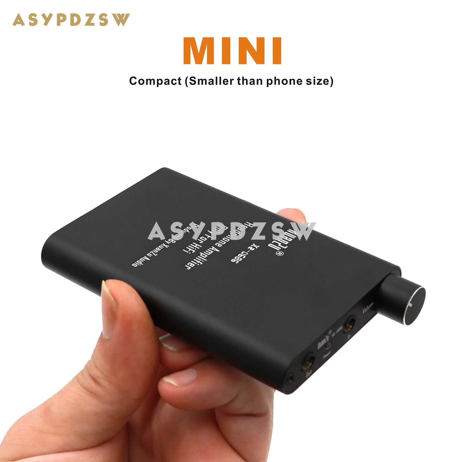 XZ-U606 HIFI High current Full impedance portable Headphone amplifier Battery version MINI headphone amplifier