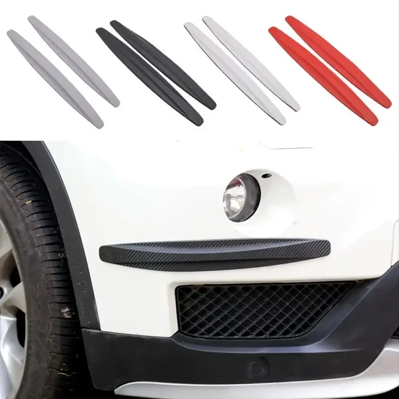 New scratch resistant adhesive protective strip for the universal bumper of automobiles adds aesthetic accessories to the car