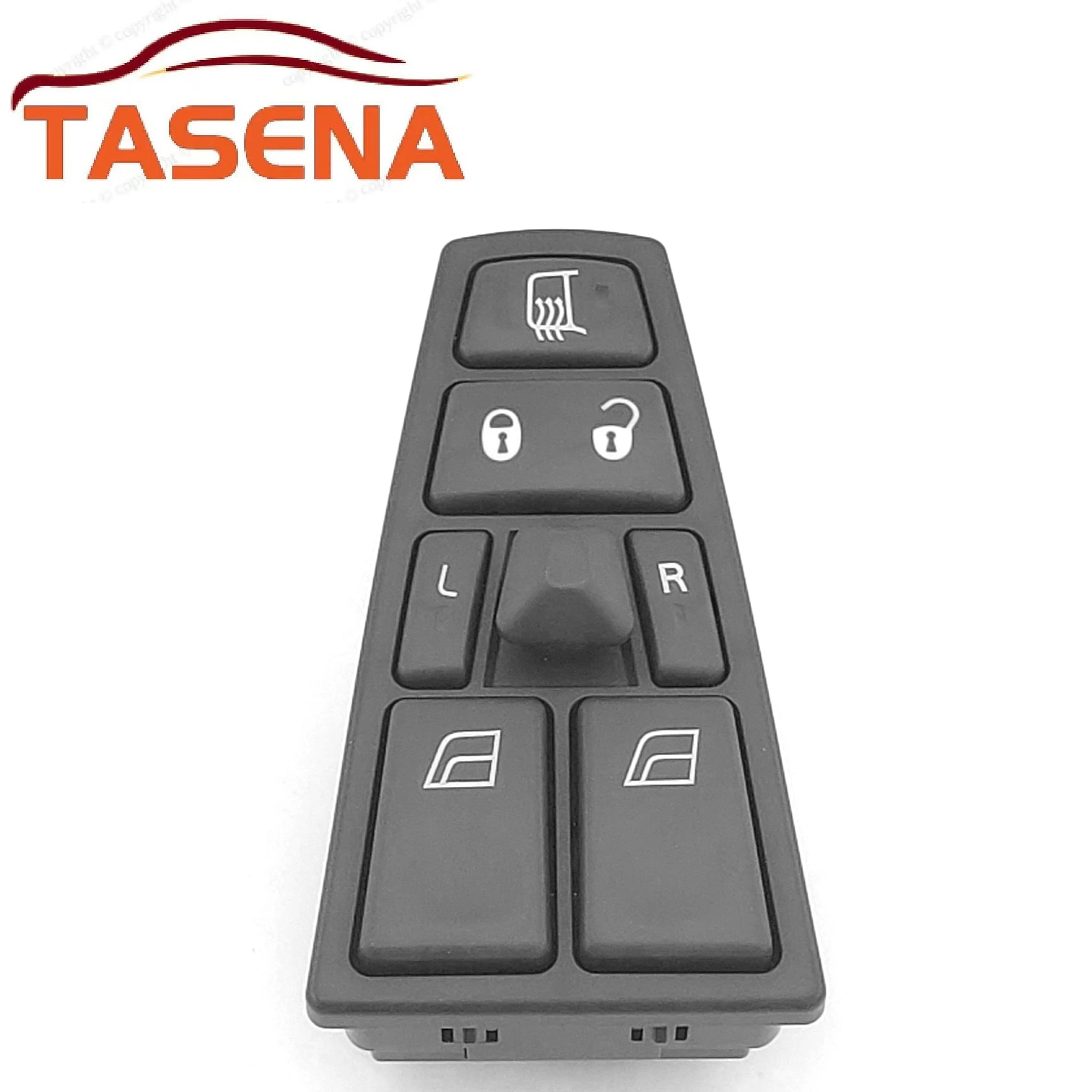 

20752918, кнопка управления стеклоподъемником со стороны пассажира для грузовика Volvo FH12 FM VNL