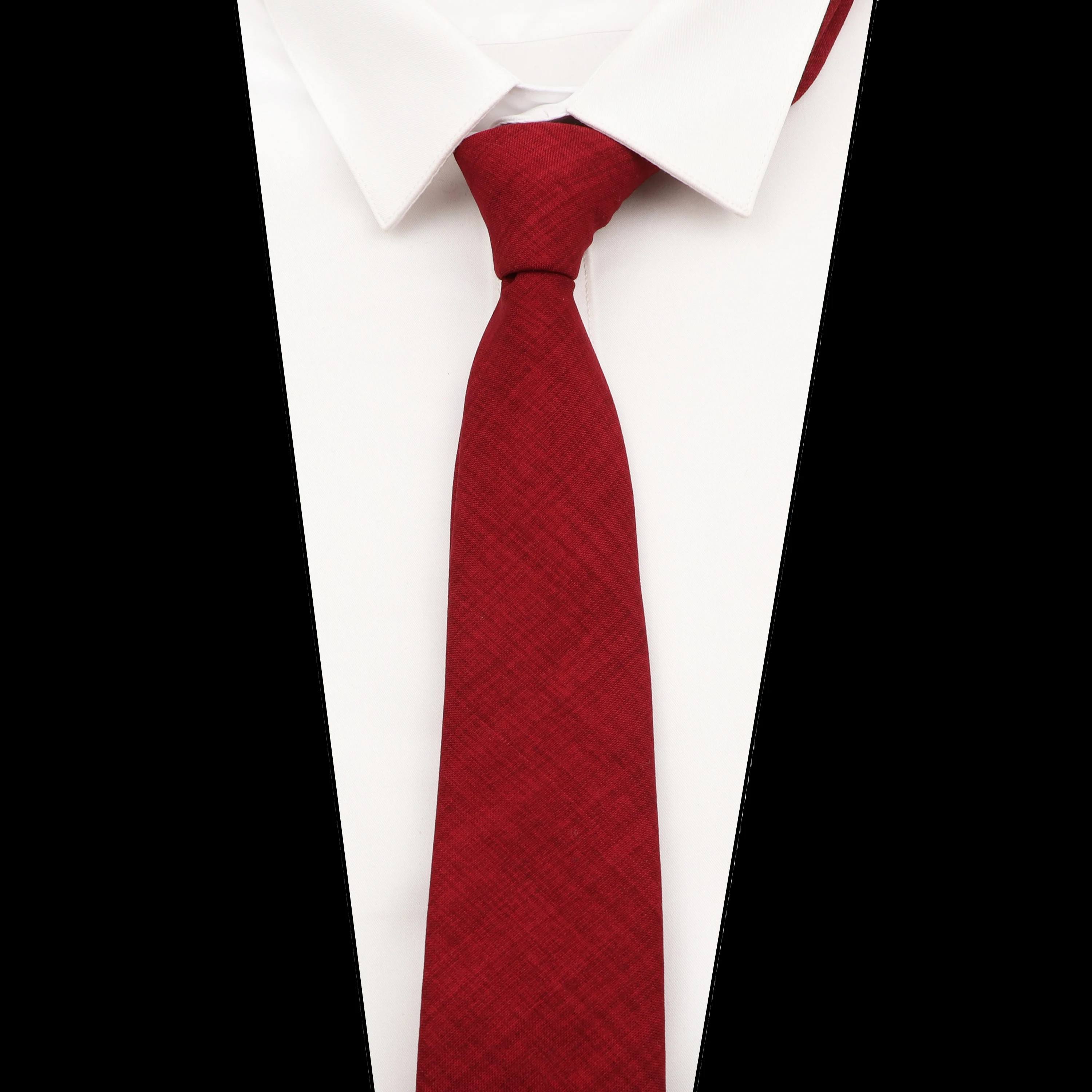 جديد الرجال 27 بلون جودة التعادل 6.5 سنتيمتر القطن الخالص رمادي أخضر أحمر أزرق برتقالي كاكي حفل زفاف البدلة التعادل هدية اكسسوارات