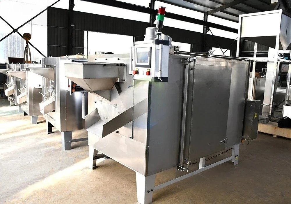 

Industrial Nut Baking Roaster With Intelligent PLC Control System