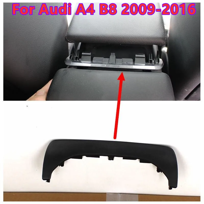 

Сменная накладка на центральный подлокотник, черная, подходит для Audi A4 B8 2009-2016 гг.