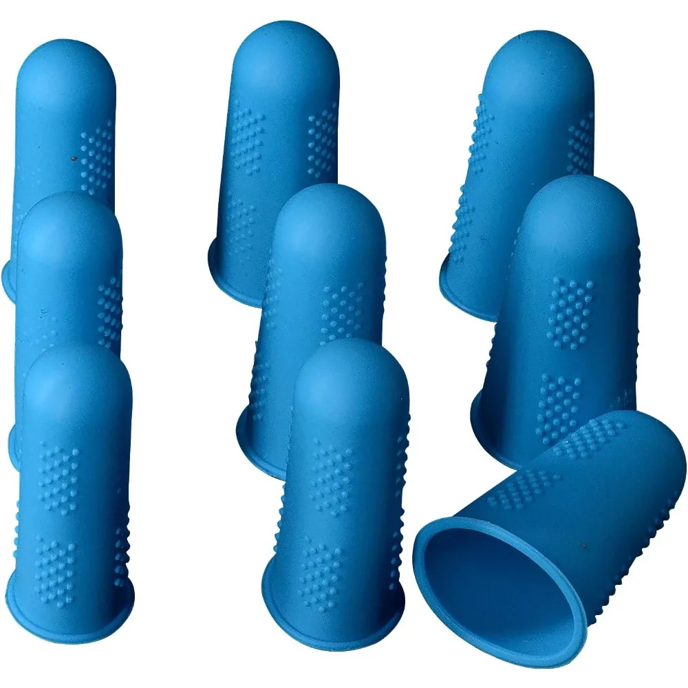 3 Sizes Silicone Finger Covers, 3Pcs Non-Stick Finger Protectors, Perfect for Wax Resin Hot Glue DIY Craft - Detail 1