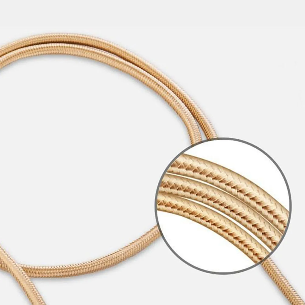 Nylon Braided Charging Cable Micro USB Fast Charge Charging Cord High Speed Compatible with Android