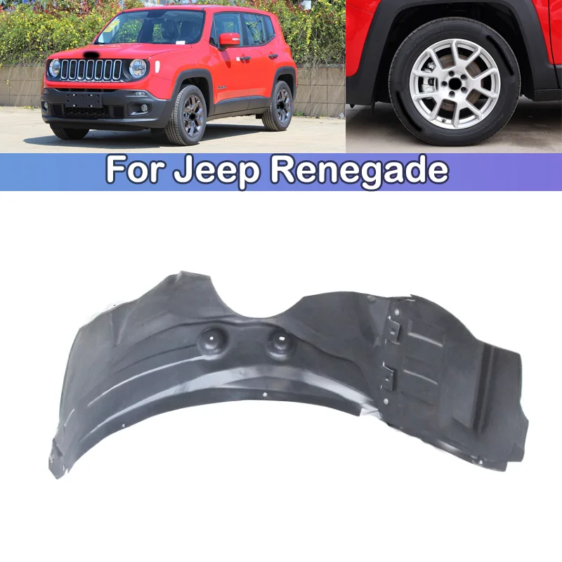 

DCGO Fender Front For Jeep Renegade Lined Mudguard Fender lining Soundproofed