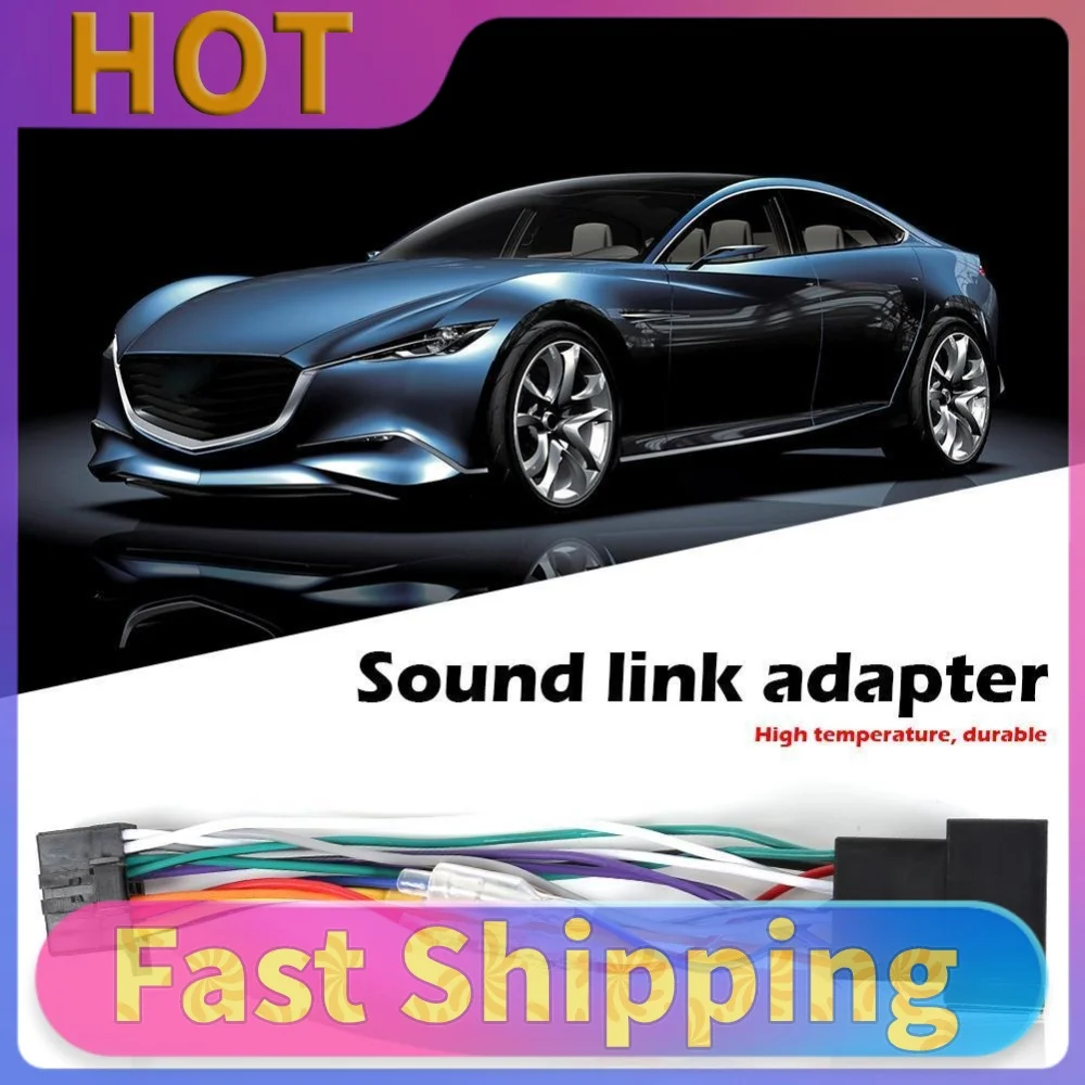 16 Pin Car Stereo Radio ISO Wiring Harness Connector Plug Cable for Pioneer