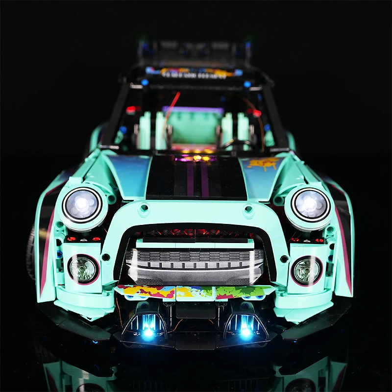 Zaawansowany zestaw oświetlenia LED DIY do Lego 10505 (tylko oświetlenie LED, bez modelu z klocków) Wysoka wydajność