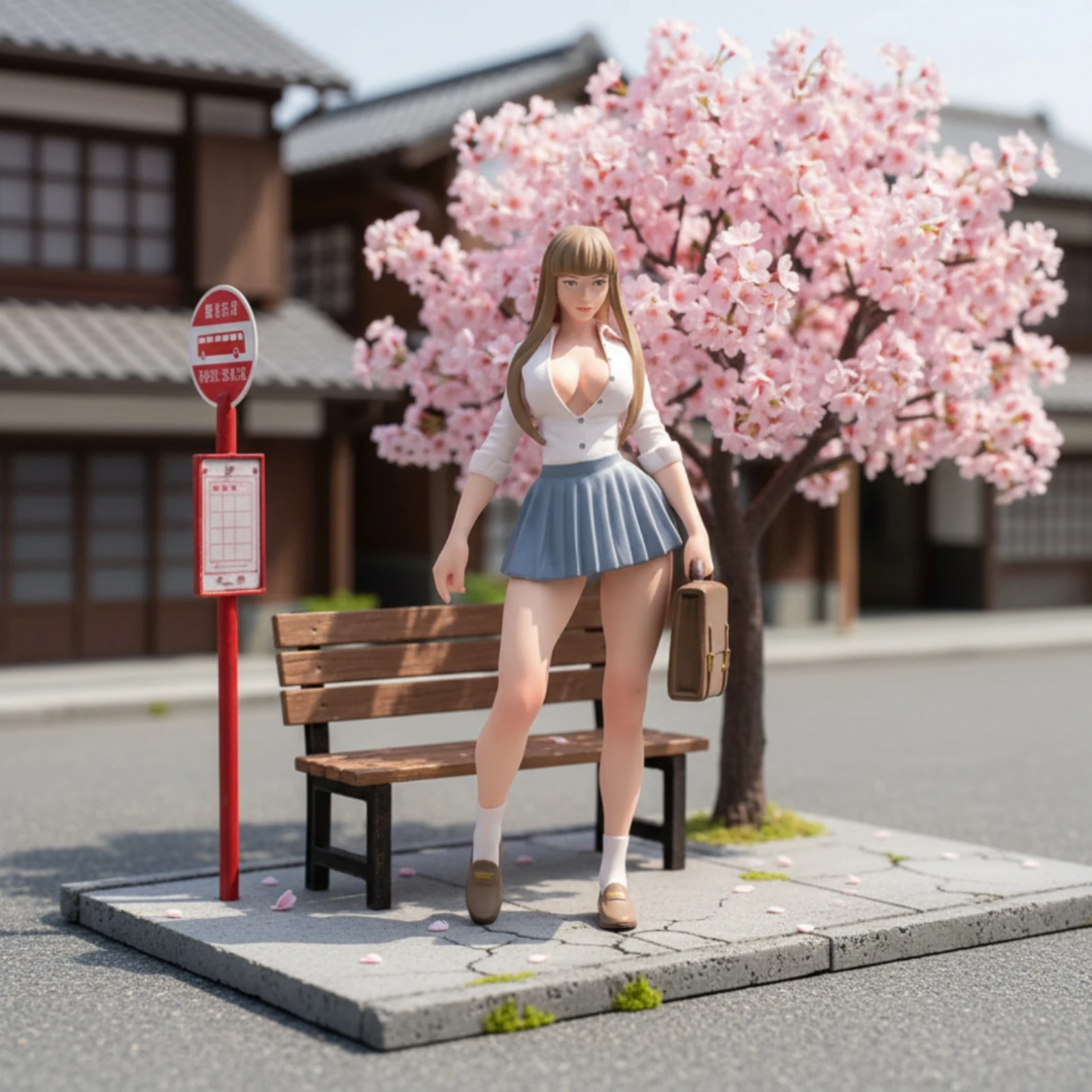 Patung Gadis Miniatur Lukisan  - Home Decor Product ulasan dan harga
