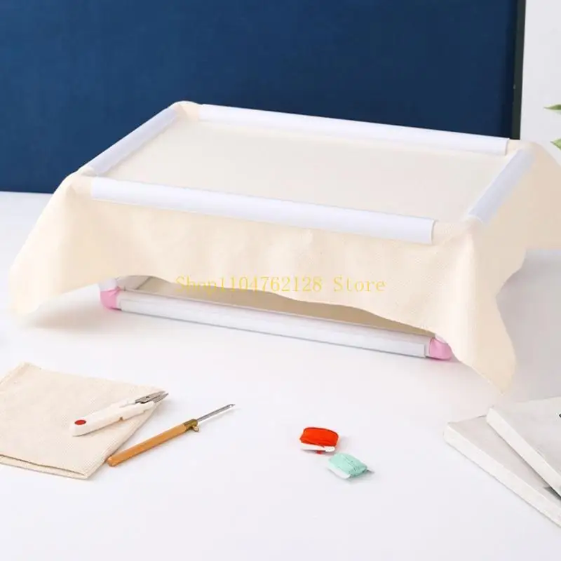 

Double Layer Embroidery Frame Square Embroidery Hoop Quilting Frame Trapezoids Embroidery Frame for Quilting best sale