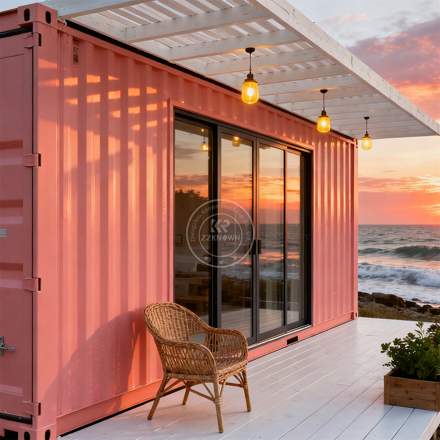 Luxury Portable Mobile Modular Prefabricated Portable Hotel Residential Container House Clothing Store Customized Prefab House