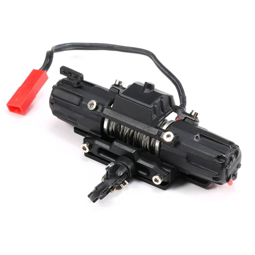 RC Dual Motors Automatic Winch Wireless Remote Controller System for 1:10 RC Crawler Car Axial SCX10 90046 Traxxas TRX4 TRX6