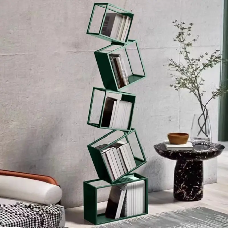 Booksellers Bedroom Shelf Corner Furniture Library Nordic Bookcase Books Kids Bookshelf Organizer Room Storage Repisa Interior