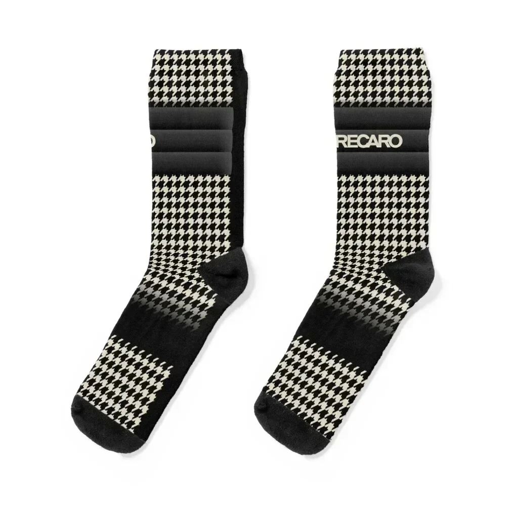 Recaro Seat houndstooth upholstery Socks Sports hockey Woman Socks Men's