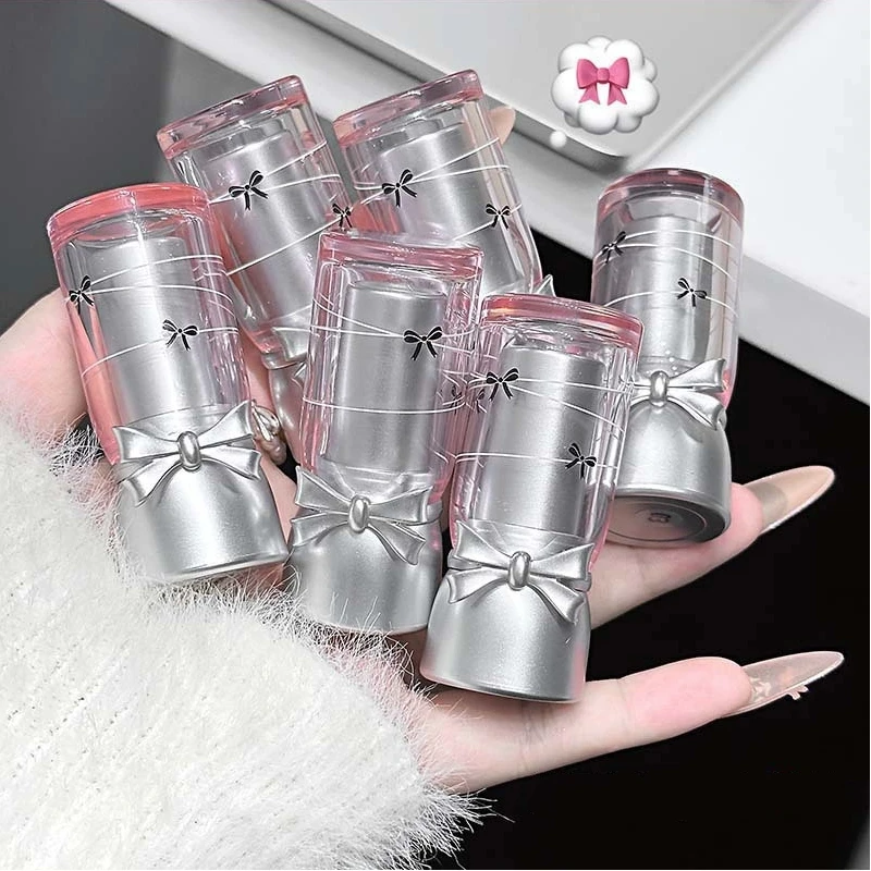 Farbwechselnder Lippenstift, transparentes Gelee, natürlicher rosa Lippenstift, Tönung, feuchtigkeitsspendender Temperaturwechsel, Lippenbalsam, Lippenpflege, Make-up