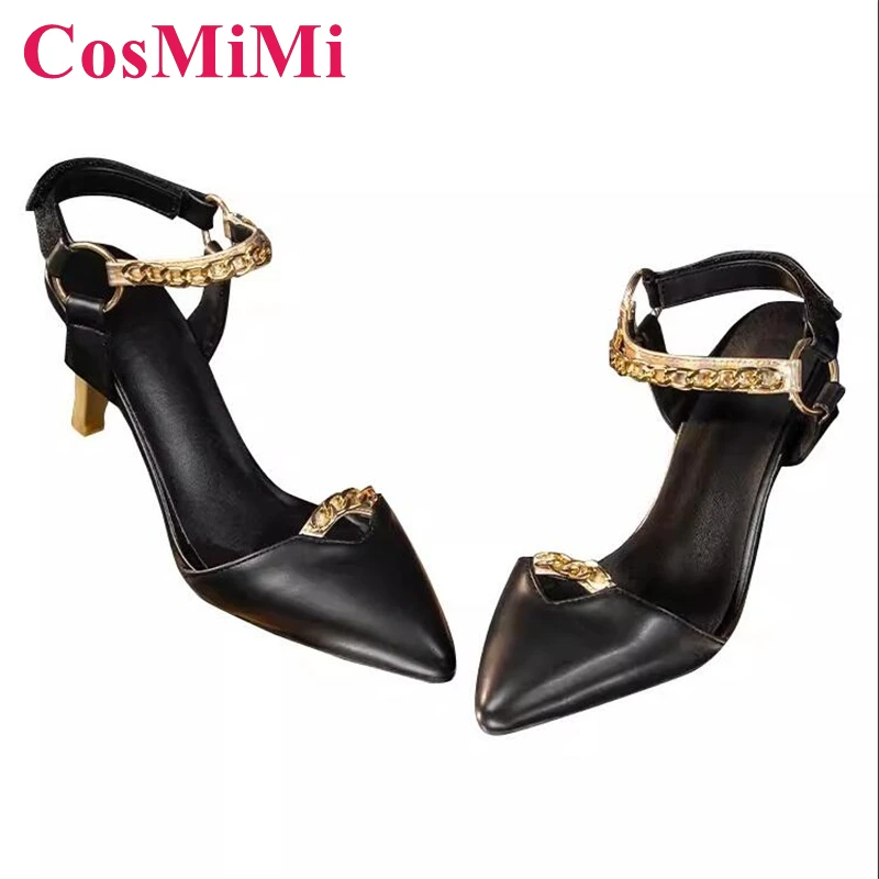 CosMiMi-zapatos de Jade de Star Rail para mujer, calzado de tacón alto Universal, uso diario, accesorios de fiesta, novedad