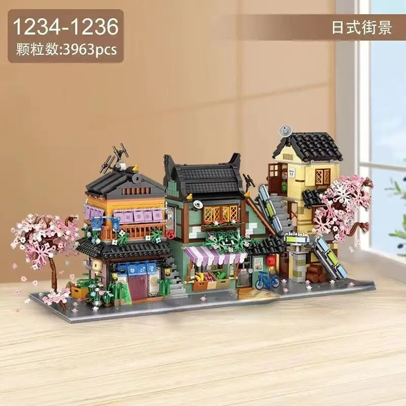 LOZ mini Blocks Teens Building Bricks Toys Puzzle Japanese Architecture Home Decor Women Men Gift 1234 1235 1236