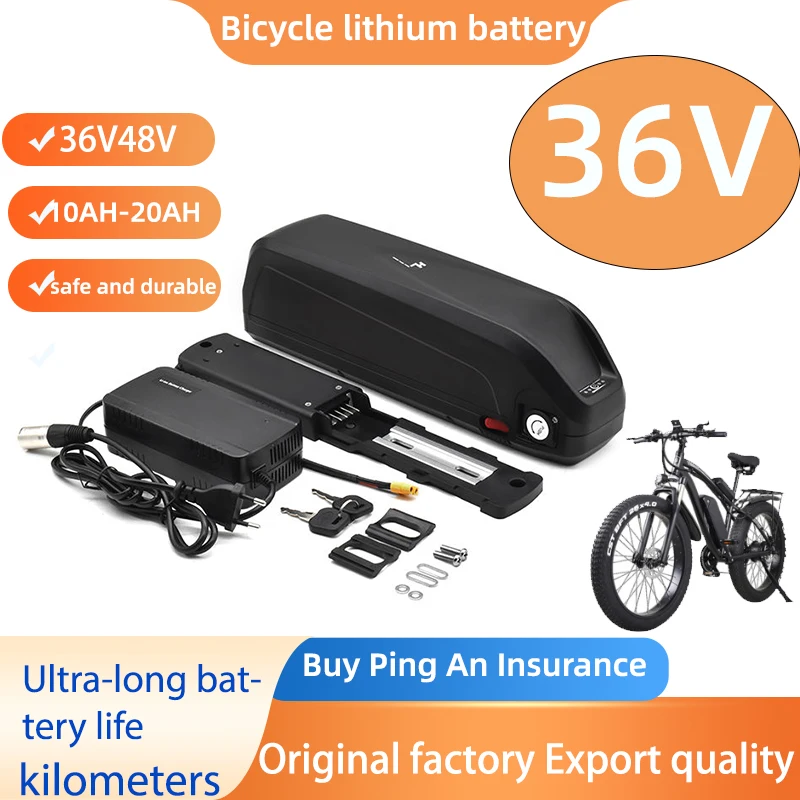 Hot EU 36v 48v Hailong Customized Downtube Ebike Battery Case Electric Bicycle Battery Box