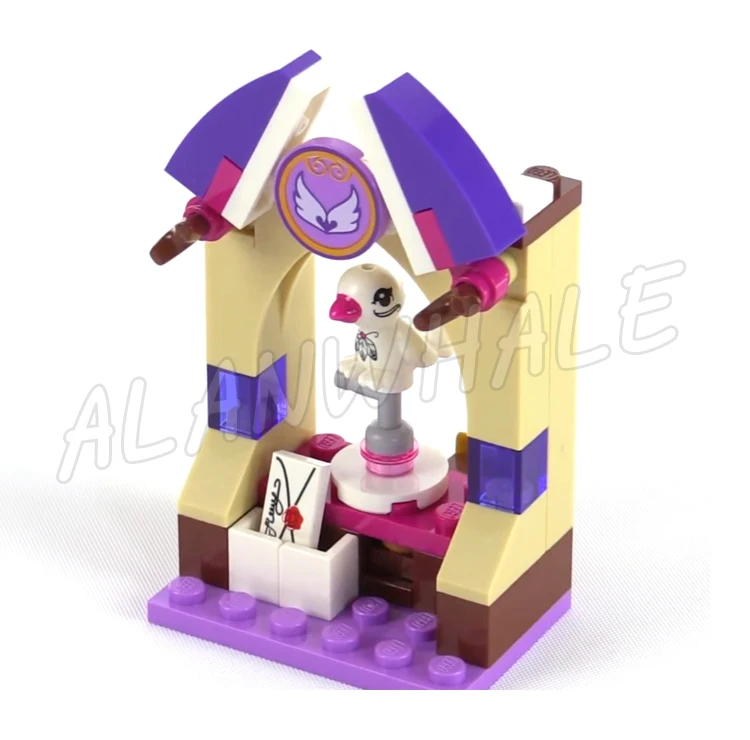 98 Stück Aira's Creative Workshop Schubladen-Windelement 10408 Bausteine Mädchen stehen Ziegelspielzeug Kompatibel mit ELVES-Modell