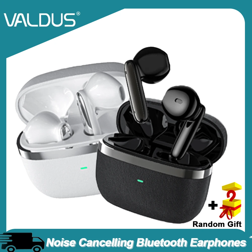 

VALDUS 2025 VNC-300 Bluetooth наушники с шумоподавлением вкладыши ENC Call Высококачественные беспроводные наушники для телефонов Android Apple