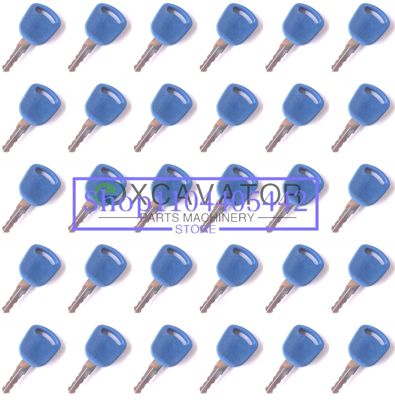 30pc Key for 14601 Excavator Tractors 82003267 82030143