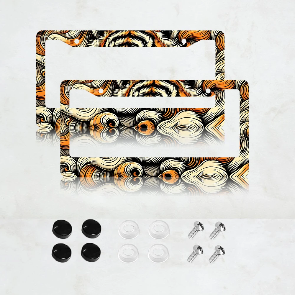 2PC Tiger License P…