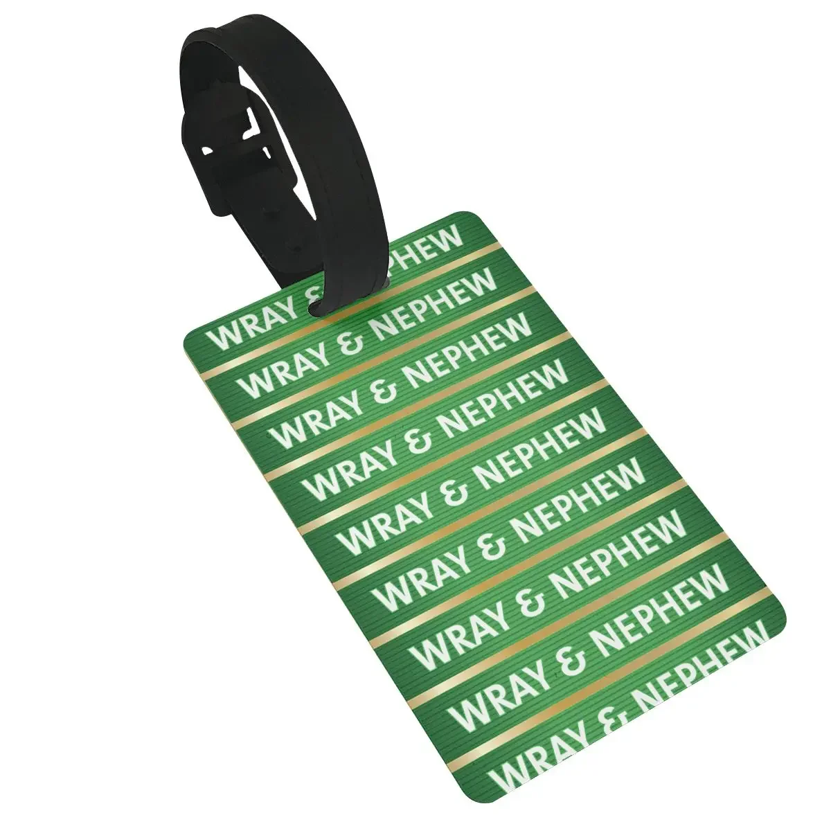

Wray And Nephew Luggage Tags Suitcase Accessories Travel PVC Fashion Baggage Boarding Tag Portable Label Holder ID Name Address