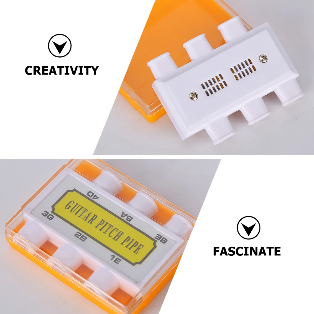 

Pitch Pipe Plastic Tuner Musical Instruments Parts Accessories Tools Guitar Tuning Pitch Pipe Exquisite Tuner Acoustic Electric