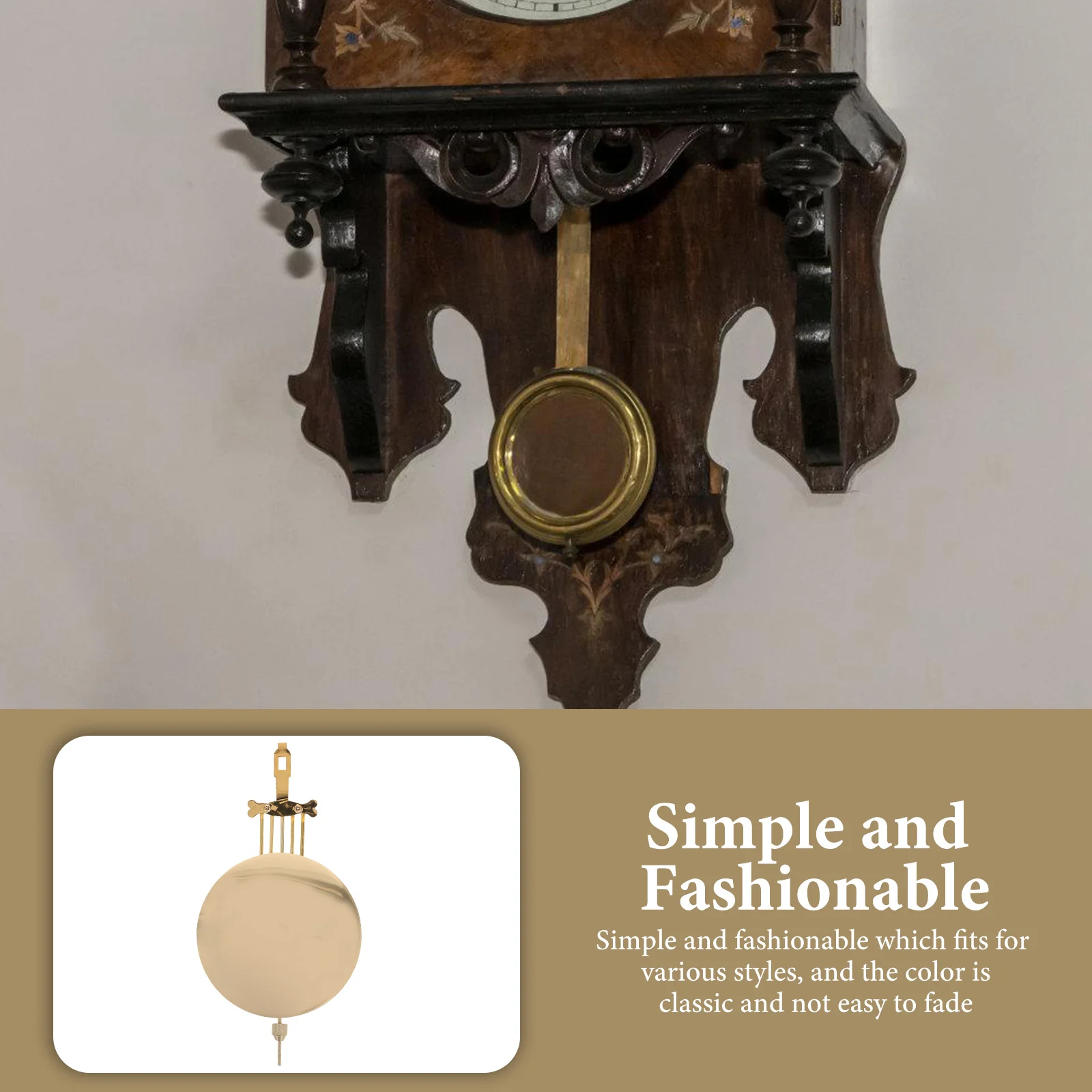 

15cm Accessories Accessories Metal For Metal Replacement Wall Replacement Pendulum For Wall Clock Clock Pendulum