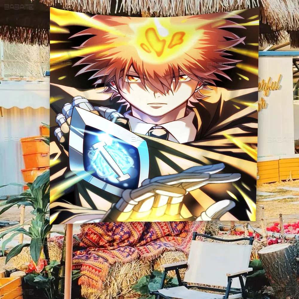 HITMAN REBORN Advanced Printing Commercial Advertising Flag Company Party Banner