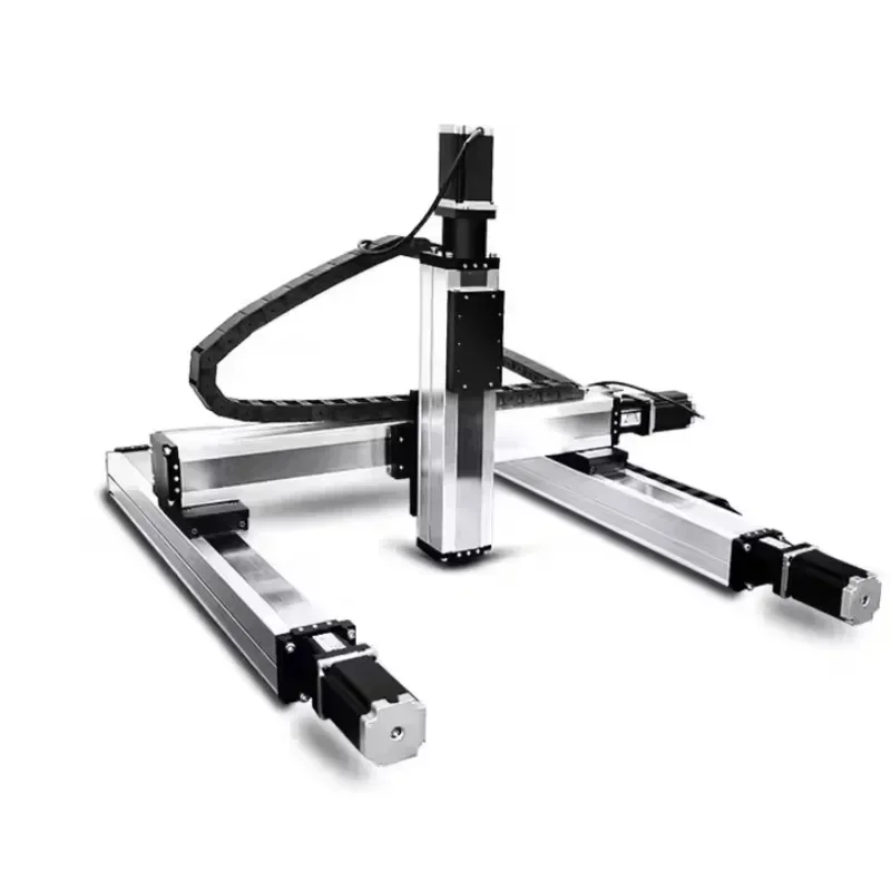 

DIY Wholesale Linear Motion System Vertical Linear Rail Guide Xyz Table 3 Axis Stage Gantry System for Communications Equipment