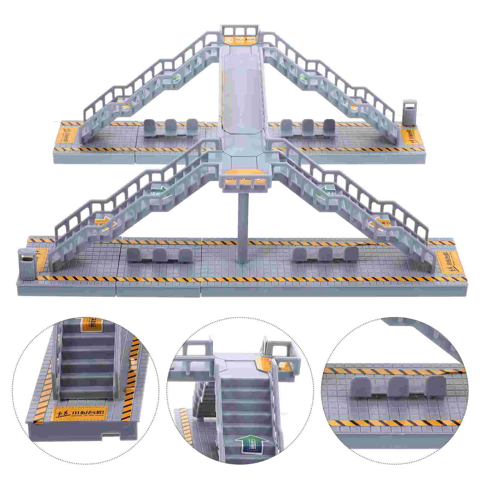 

Footbridge Decor Pedestrian Toy Miniature Ornament for Sand Table Building Model