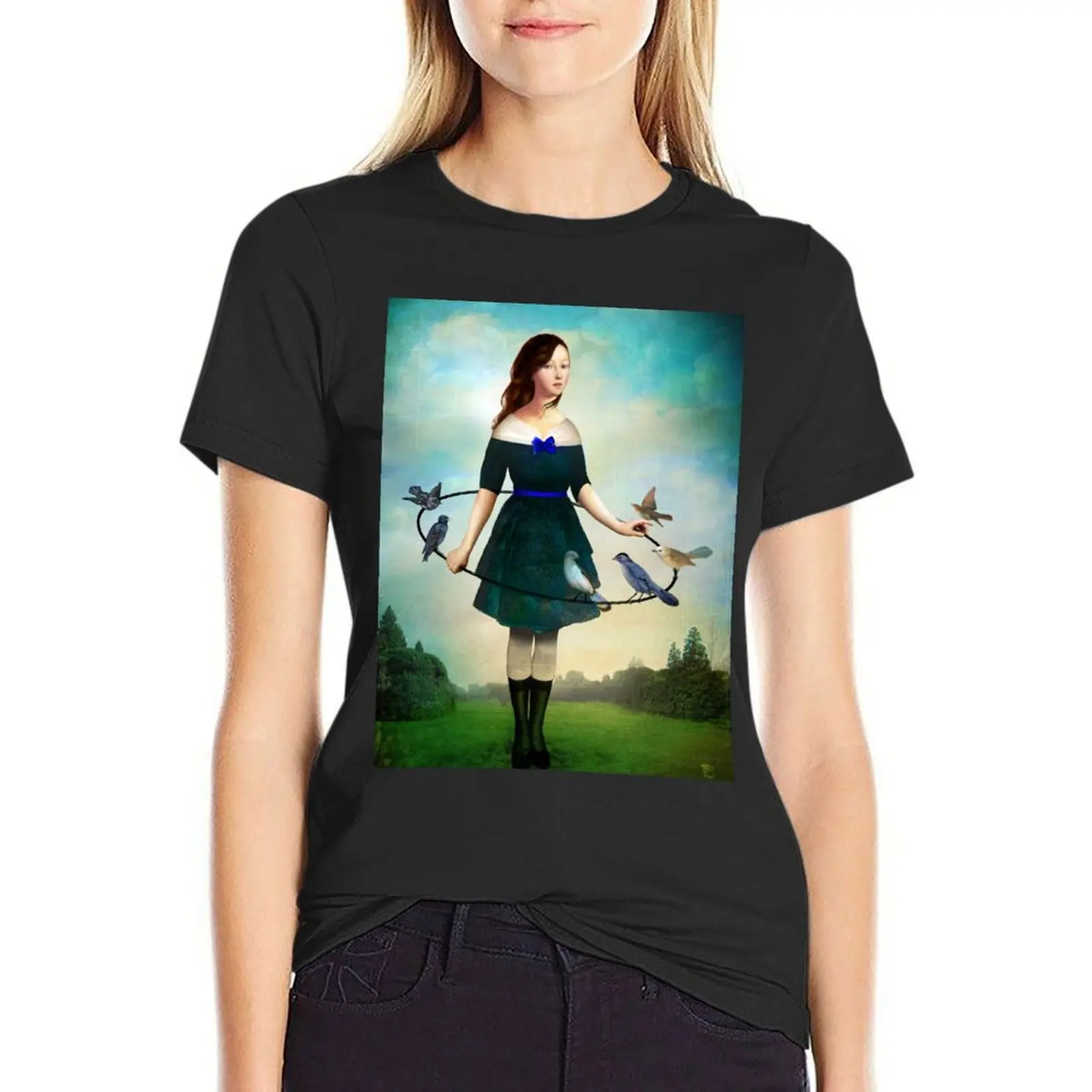 The Garden Game T-Shirt oversized tops Women clothing