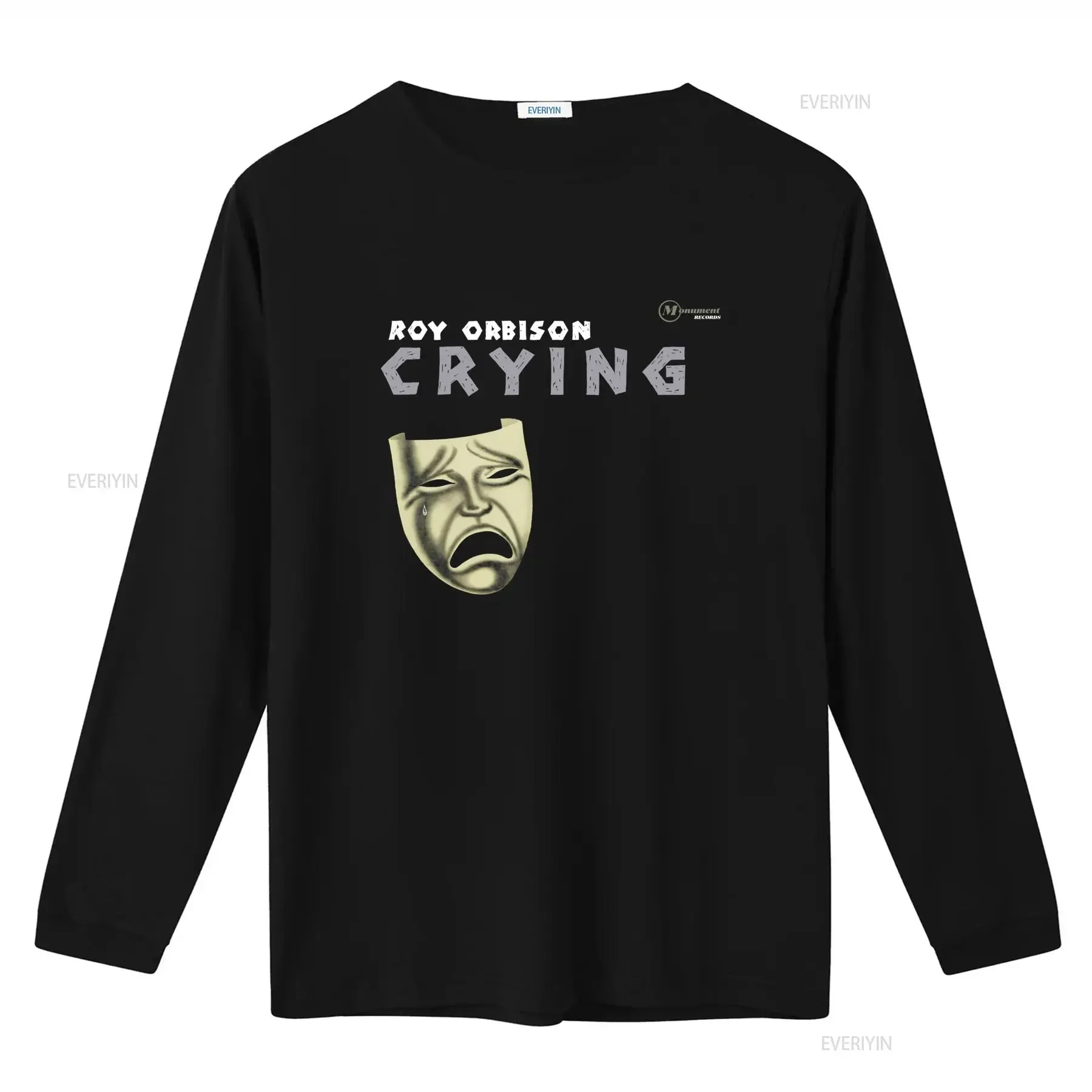 Roy Orbison Crying 1961 Vintage Aesthetic T Shirt Retro Music Art Print Size M vintage Washed Unisex Stylish fashion