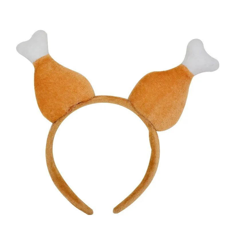 New High Quality Thanksgiving Turkey Hat Shaped Dance Performance Creative Decoration Turkey Hat Decoration Toy Headgear