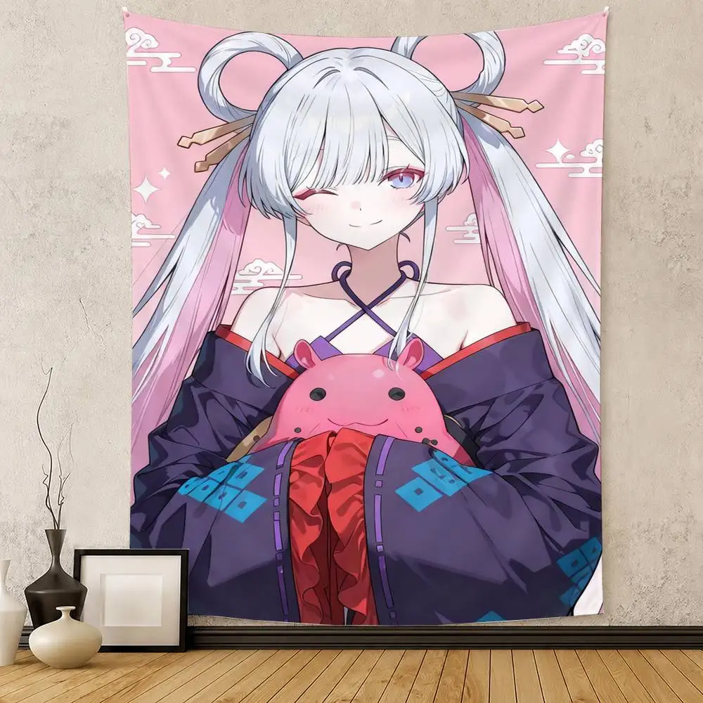 C-Cosmic Princess Kaguya Flag Digital Printing Banner for Garage Wall Out Door Decoration