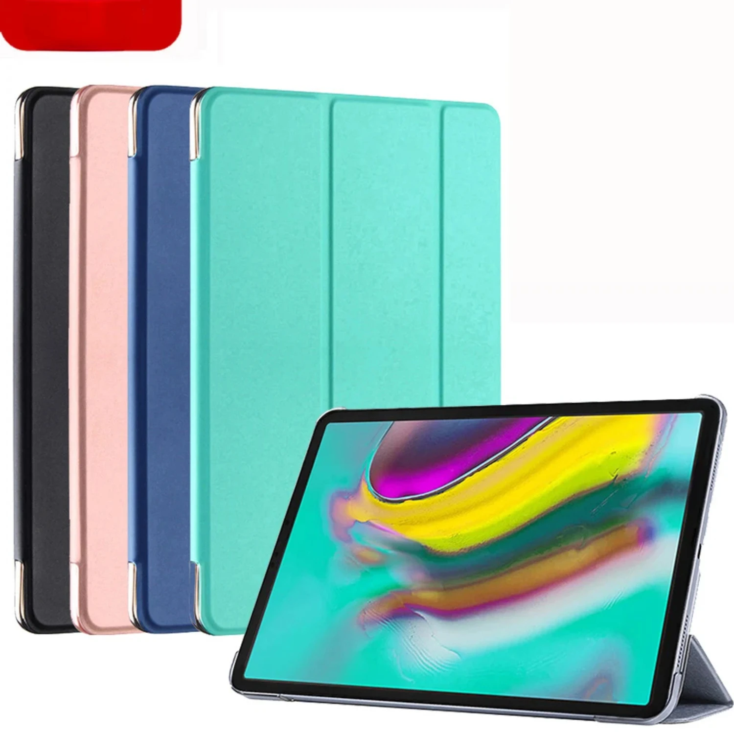 Tab S5e 10.5 2019 SM-T720 SM-T725 T720 T725 PU Leather Stand Flip Smart Cover  Tablet Case